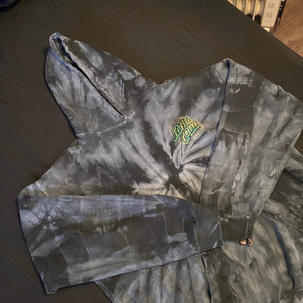 Worn Santa Cruz hoodie